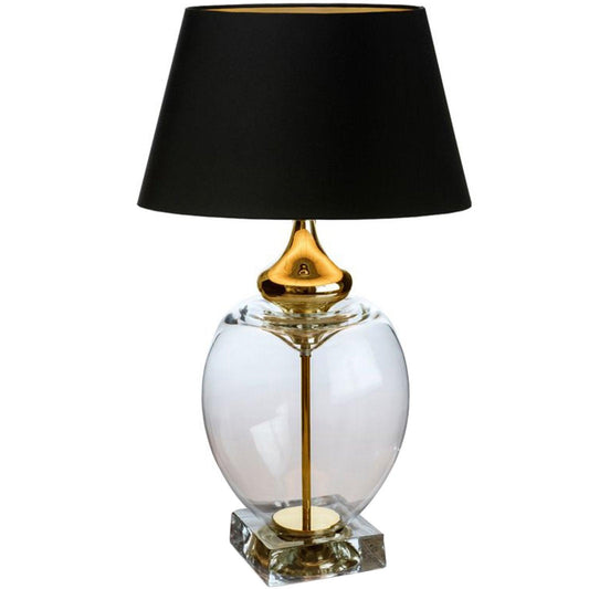 LISBON TO MIAMI GOLD TABLE LAMP - Nairacent