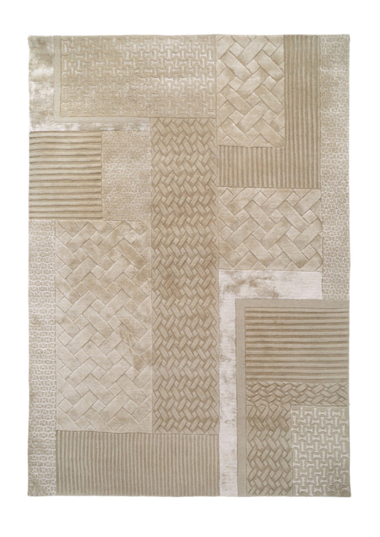 Carve Stone Plain Rug