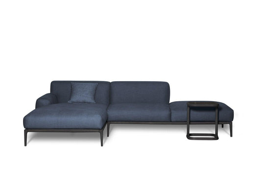 MORELATO BELLAGIO FABRIC SOFA WITH CHAISE LONGUE - Nairacent