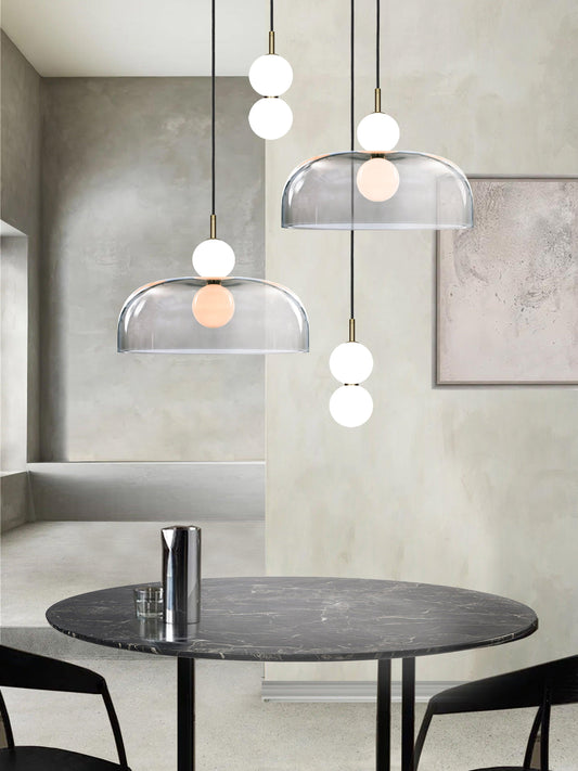 ECHO CLUSTER, 4 PIECE - LAMP AND SHADE - Nairacent
