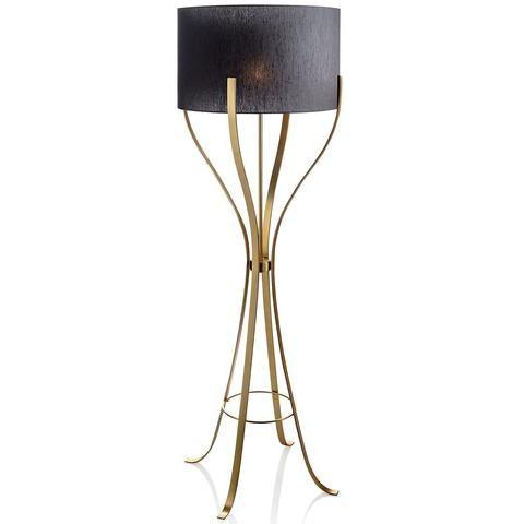 LISBON TO MOSCOW GOLD FLOOR LAMP - Nairacent