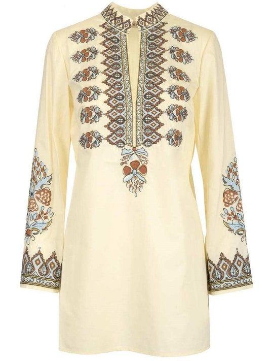 Tory Burch Embroidered Tunic Dress - Nairacent
