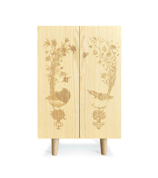 ASH ORNITHOLOGICAL SKETCH CABINET - Nairacent