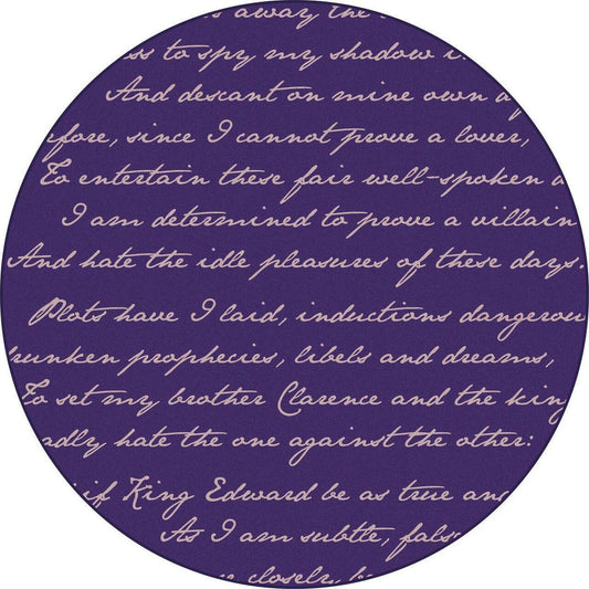 Richard III Round Rug - Nairacent