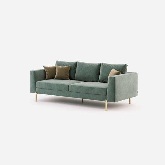 DOMKAPA NICOLE 3 SEATER VELVET SOFA - Nairacent