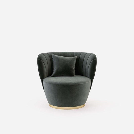 DOMKAPA PEARL VELVET ARMCHAIR - Nairacent