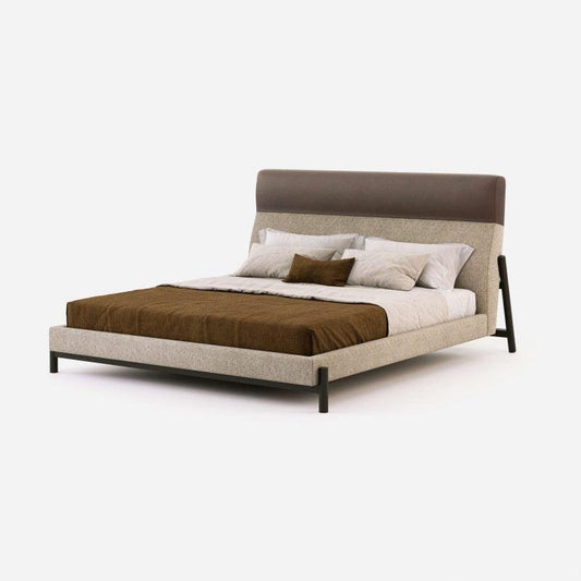 DOMKAPA SLAB FABRIC DOUBLE BED - Nairacent