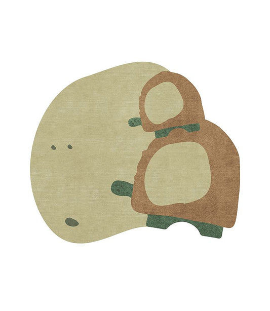 KIDS TURTLE SHELL RUG